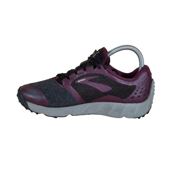 Brooks - PureGrit 7 - Running Shoes - Purple/Gray - Women's - 7.5 - 1202801B080 - Picture 4 of 9